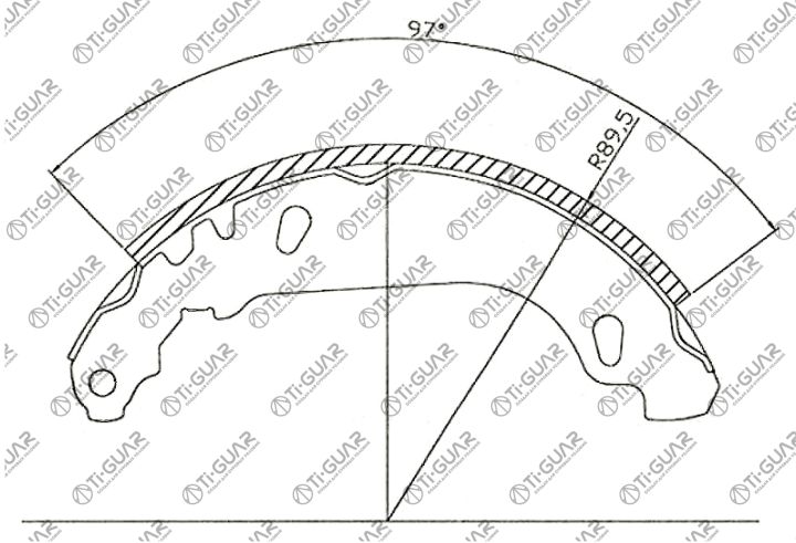 Тормозные колодки TG-D0556/FN0556* Ti·GUAR Тормозные колодки TG-D0556/FN0556* Ti·GUAR
